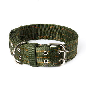 Collier pour chien en nylon épais à 4 couches, écologique, solide, en gros, pour les races moyennes, Golden Retrievers, Malamutes - Product Image 1