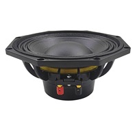 Haut-parleur professionnel de 8 pouces (65 mm) avec bobine mobile en néodyme, 200 W AES, sensibilité 96 dB, pour bar, DJ, théâtre, scène et audio.