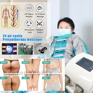 2024 chuyên nghiệp pressotherapy dẫn LƯU BẠCH HUYẾT nhà máy trực tiếp không khí nén phù bạch huyết máy massage