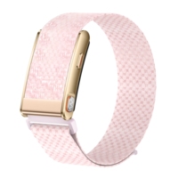 Nouveau design, moniteur de fréquence cardiaque et podomètre IA, bracelet Android en métal étanche IP68, prise en charge OEM/ODM, sans écran