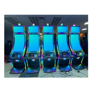 Coin Pusher Multi Games 43 pouces Curve Touch Skill Game Machine Cabinet avec Bill Acceptor et Printer