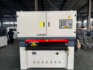 Máquina <span class=keywords><strong>lijadora</strong></span> industrial de banda transportadora para paneles de madera, puertas, gabinetes, pisos, chapa, lijado fino, pulido de madera y metal - Product Image 2