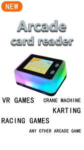 Arcade Đầu đọc thẻ thông minh VIP/<span class=keywords><strong>RFID</strong></span> hệ thống quản lý thẻ cho đồng tiền hoạt động trò chơi - Product Image 2