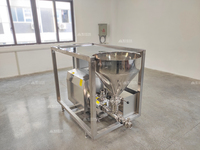 Machine de dosage de poudre antidéflagrante complète avec armoire de commande antidéflagrante, système de mélange de matériaux dangereux