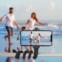 Ucuz açık tembel esnek cep koşu bandı için telefon tutucu standı, egzersiz bisikleti, arabası, alışveriş sepeti, yatak, araba, mutfak, masa