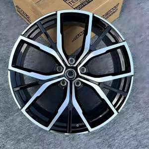 Ruedas Xinlin de 17, 18 y 19 Pulgadas con Acabado Negro Mecanizado para <span class=keywords><strong>BMW</strong></span> G30 G31 530E 540I <span class=keywords><strong>540E</strong></span>, 5X112 5X120, para Autos de Pasajeros - Product Image 2