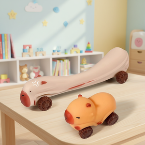 Figurine de voiture créative pour le bureau, jouet anti-stress à tirer et à presser en TPE pour jeunes (15-35 ans) - Product Image 2