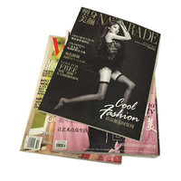 Impression de brochures et d'affiches en couleur, vente chaude, pas cher, modèles de magazines LS, conception gratuite