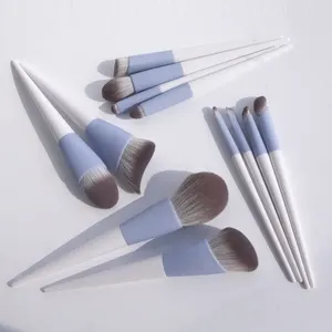 Makeup Brushes Set Custom Logo Single Professional Luxury Goat Hair Makeup Brush Set 12pcs Makeup Brush Single