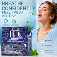 ONE Wholesale Bandes de bain de bouche jetables en sachet individuel, 20 pièces/sachet, multi-saveurs, rinçage buccal portable pour voyage, hôtel et usage domestique