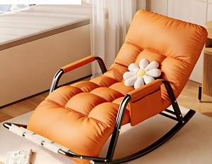 Fauteuil <span class=keywords><strong>inclinable</strong></span> à bascule moderne de luxe pour salon, canapé double relaxant, cadre confortable pour chambre adulte, mobilier magique - Product Image 5