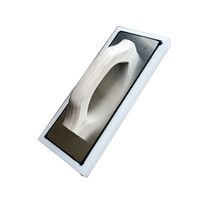 Outils pour stuc et plâtre : Truelle flottante en mousse éponge blanche pour coulis, 4x12x3/4 pouces et 5x12x3/4 pouces