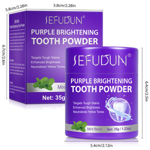 SEFUDUN éclaircit et rafraîchit l'haleine, poudre blanchissante <span class=keywords><strong>pour</strong></span> <span class=keywords><strong>les</strong></span> <span class=keywords><strong>dents</strong></span> violette - Poudre blanchissante naturelle <span class=keywords><strong>pour</strong></span> <span class=keywords><strong>les</strong></span> soins dentaires - Product Image 6