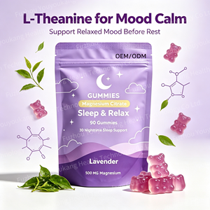 Gomitas <span class=keywords><strong>de</strong></span> Melatonina OEM 500mg con Citrato <span class=keywords><strong>de</strong></span> Magnesio, L-Teanina, Balsamo <span class=keywords><strong>de</strong></span> Limón y Flor <span class=keywords><strong>de</strong></span> la Pasión, Suplementos Herbales para un Sueño Más Profundo y Duradero - Product Image 3