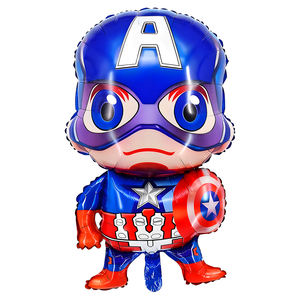 <span class=keywords><strong>Ballon</strong></span> en aluminium pour fête d'anniversaire d'enfants, personnage de dessin animé, super-héros, Captain <span class=keywords><strong>Spiderman</strong></span>, <span class=keywords><strong>Spiderman</strong></span> Man, vente en gros - Product Image 5