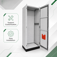 Armoire électrique métallique robuste personnalisable sur pied pour projets de distribution d'énergie