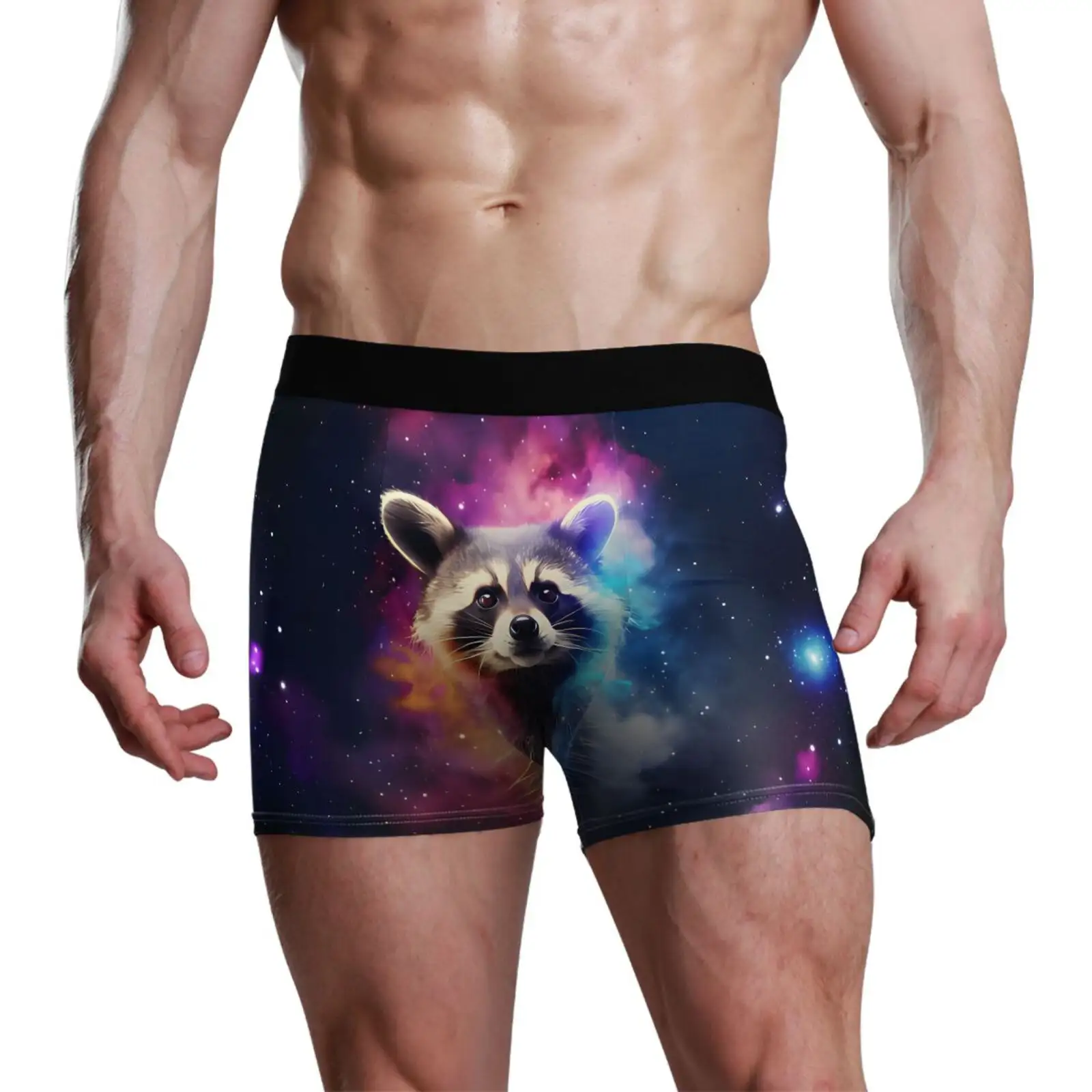Cuecas boxer personalizadas para homens, cuecas boxer básicas plus size, novidade sexy