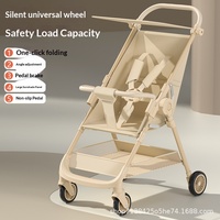 Poussette de voyage compacte pour bébé, légère, pliable en un clic, capacité de charge de 20 kg, pour les enfants de 6 à 3 ans