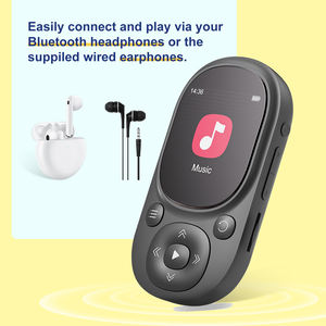 Mini lecteur <span class=keywords><strong>MP3</strong></span> sportif à clipser pour le sport, en plastique, portable, pour la course à pied, la salle de sport, lecteur audio numérique HiFi, OEM - Product Image 6