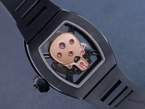 Reloj Mecánico de Hombre con Diseño de Calavera, de Fibra de Carbono, Forma Tonneau, para Negocios y Deportes - Product Image 6