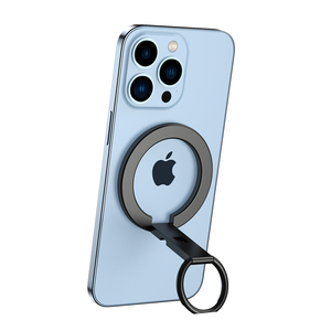 Soporte Magnético para Teléfono N52, 360 Grados °   Soporte Giratorio <span class=keywords><strong>de</strong></span> Aleación para Dedos, Compatible con <span class=keywords><strong>iPhone</strong></span> y Android Magnéticos - Product Image 1