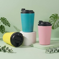 Taza de Café Pequeña de Acero Inoxidable de 12 oz, Taza de Viaje Portátil con Aislamiento al Vacío, Taza de Café Reutilizable, Proveedor Mayorista con Logotipo Personalizado