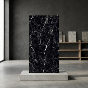 Nero Emprador 600x1200mm Premium Polished Glazed Porcelain Floor and <b>Wall</b> Tiles High Gloss Finish - Product Image 4