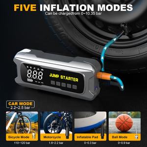 Démarreur de Voiture Portable 12V OEM avec Pompe à Air et Batterie Externe - Arrancador de Coche Portatil avec Compresseur d'Air - Product Image 5