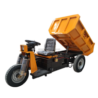 Mini Dumper électrique souterrain pour mines 1.5 tonnes Mini Dumper à trois roues à vendre