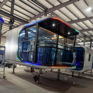 Cápsula espacial de <span class=keywords><strong>diseño</strong></span> moderno con balcón para vocación, sistema de hogar inteligente para vacaciones, cápsula espacial ecológica para casa - Product Image 5