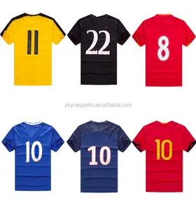 2018 novo modelo de camisa de futebol de futebol barato futebol jersey qualidade Thai
