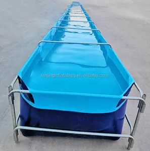 Manufacturer customized Pvc tarpaulin fish aquarium tank/ponds eco friendly