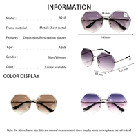 Lunettes de Soleil Rectangle en Gros Personnalisées avec Logo, Design Métallique Rétro Vintage Luxe Coupe Diamant pour Femmes Hommes