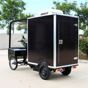 Quad Bike Conteneur Réfrigéré <span class=keywords><strong>Vélo</strong></span> Cargo Électrique 4 Roues Boîte de Transport Arrière Boîte à Quatre Roues Europe Nourriture Boisson Restauration <span class=keywords><strong>Vélo</strong></span> - Product Image 2