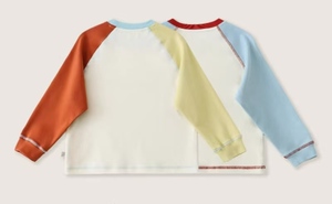<span class=keywords><strong>Sweat</strong></span>-shirts à capuche pour garçons, printemps-automne, col rond, manches longues, pull en tricot, 100% coton, haute qualité, broderie de logo personnalisée - Product Image 2