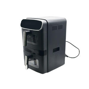 <span class=keywords><strong>Friteuse</strong></span> à air intelligente à <span class=keywords><strong>double</strong></span> panier 12L grande capacité en acier inoxydable avec cuve antiadhésive facile à nettoyer - Product Image 1