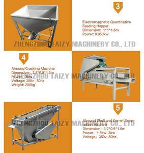 Nhà Máy dây chuyền chế biến tự động mai hạt nhân nứt Máy hạnh nhân quả óc chó Đen máy bóc vỏ - Product Image 5