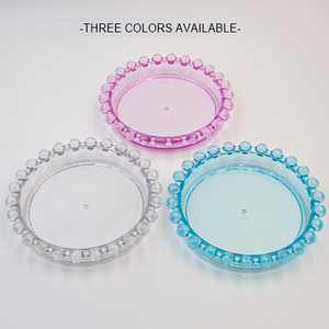 Paleta de Gel para Decoración de Uñas de Cristal, Mini Plato de Exhibición de Joyería para Mezclar Colores - Product Image 4