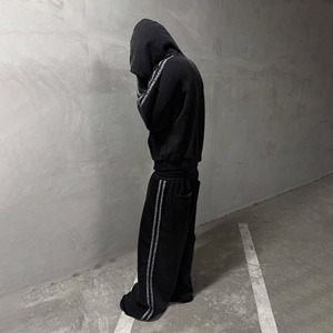 High Quality Men Oversized Hoodie and Long Baggy Sweatpants <strong>Tracksuits</strong> for Men Heavyweight Streetwear Track Suit - Product Image 3