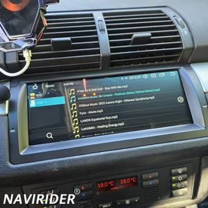 Pantalla Android 14 de 10.25 Pulgadas para BMW Serie 5 E39 X5 E53 M5 E38 1994-2007, Reproductor Multimedia para Auto con GPS, Estéreo, Navegación, Carplay - Product Image 5