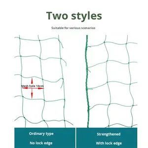 Filet <span class=keywords><strong>de</strong></span> treillis vert personnalisable pour plantes grimpantes, légumes, fruits et fruits <span class=keywords><strong>de</strong></span> <span class=keywords><strong>la</strong></span> <span class=keywords><strong>passion</strong></span> - Product Image 3