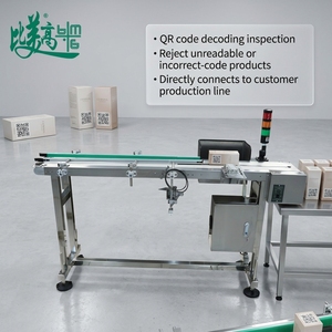 Machine de tri et de lecture automatique de codes QR sur sacs à grande vitesse, 60/80 sacs/min, système d'éjection des articles défectueux, collecte de données - Product Image 3