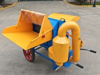 Décortiqueuse mobile polyvalente Rongda pour usage domestique, capacité 600 kg/h, pour riz, soja, sorgho, colza, usage agricole, haute productivité
