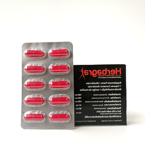 OEM/ODM Herbagra Capsules Rouges Vitalité Masculine Énergie Endurance Soutien 10 Capsules Boîte - Product Image 6