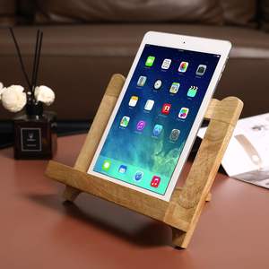 Étagères de cuisine en bois avec angles réglables <span class=keywords><strong>taquets</strong></span> de livre de recettes faits à la main avec des motifs sculptés - Product Image 6