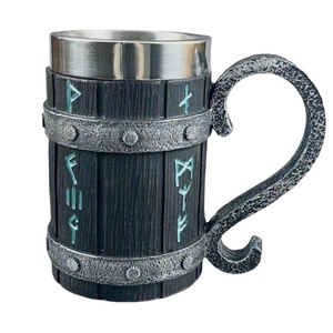 Juego de tazas de Alemania al por mayor Barra de recuerdo de madera herramientas jarra de <span class=keywords><strong>cerveza</strong></span> de alta capacidad restaurante vikingo bebiendo <span class=keywords><strong>cerveza</strong></span> para reunión familiar - Product Image 6