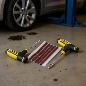 Kit de réparation de pneus Stanley avec tournevis et bouchons pour usage automobile - Product Image 3