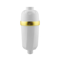 Cartouche de remplacement pour filtre de douche, charbon actif, réduit les métaux lourds, purifie l'eau, design moderne, facile à utiliser