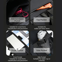 Sac à dos de sport grande capacité avec compartiment à chaussures, en nylon imperméable, pour la gym, le basketball, le football et l'entraînement