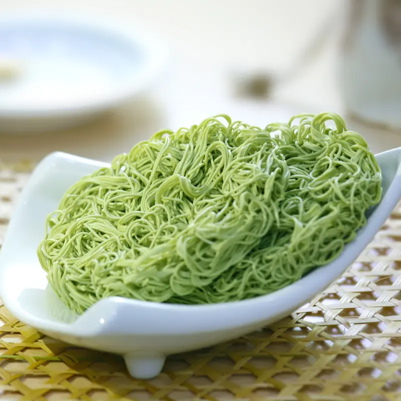 Liji macarrão seco fatiado saudável com baixo sal Personalizar macarrão ramen macarrão vegetal por atacado